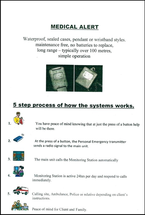 Medical Alert Security Process