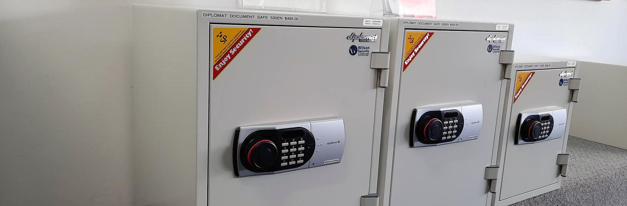 New and Second hand safes